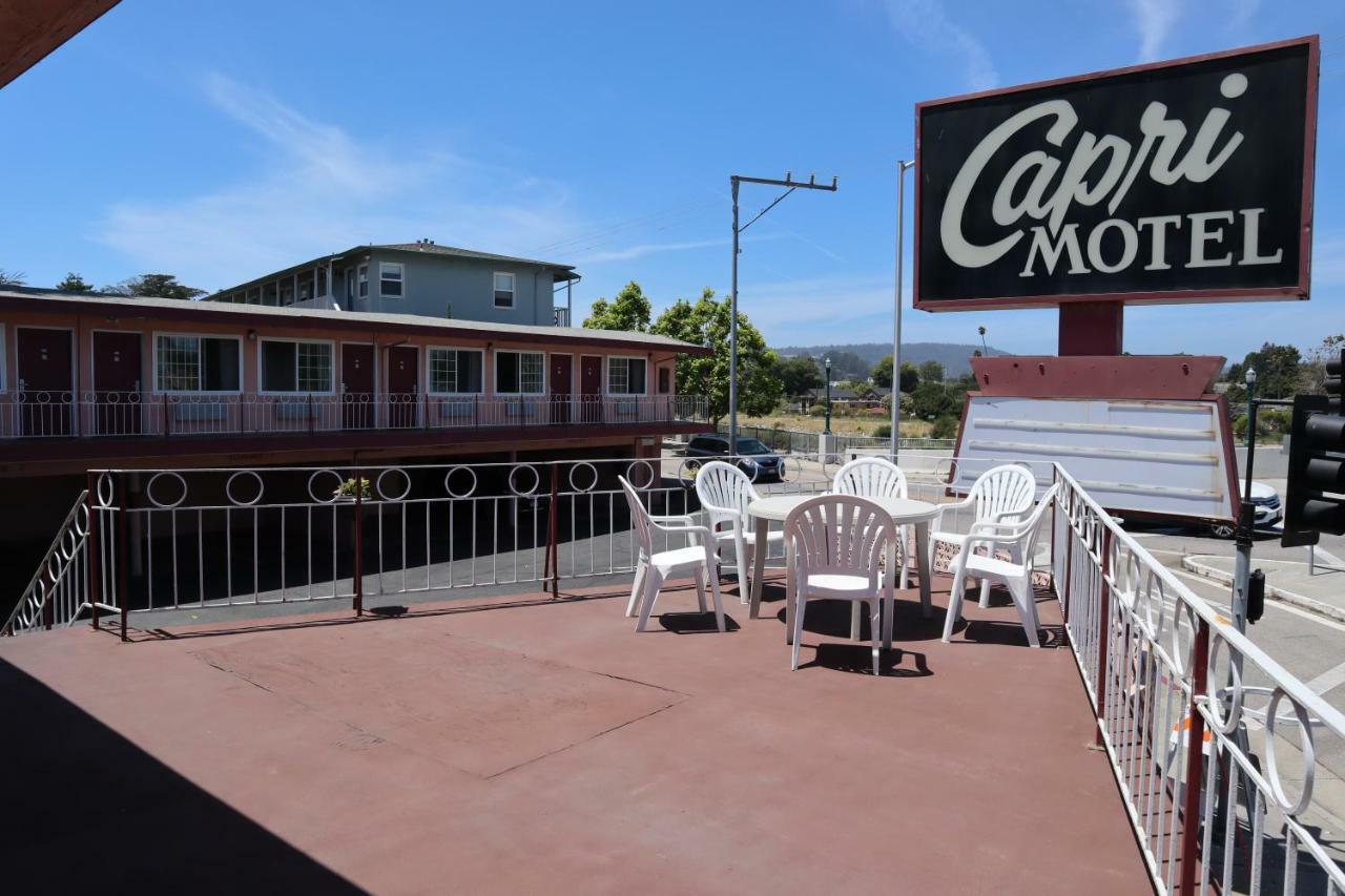 Capri Motel Santa Cruz Beach Boardwalk Exteriör bild
